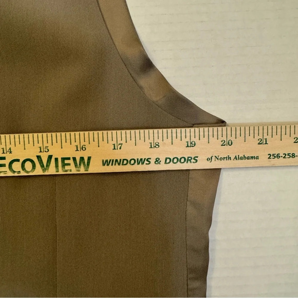 Angelo Litrico Tan Suit Vest - Picture 4 of 8